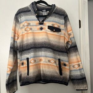 Womens CINCH half button pullover